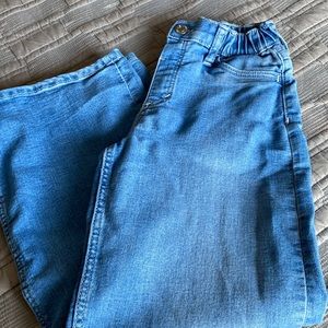H&M Girls size 8-9 years Wide leg denim